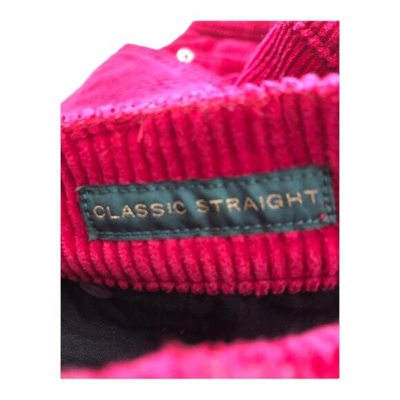 LRL Lauren Ralph Lauren jeans in red & green corduroy bundle size 12 - Picture 11 of 12